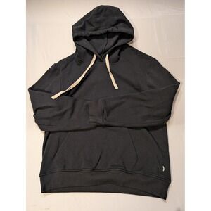 UGG Black Hoodie with Cream Drawstrings